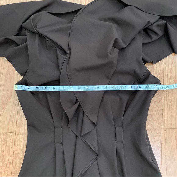 Black Halo Ruffle Sheath Dress - Picture 16 of 16